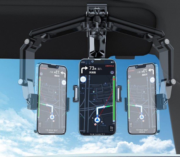 1080° Dönebilen Çok Fonksiyonlu Telefon Tutucu CM-103 - Görsel 2