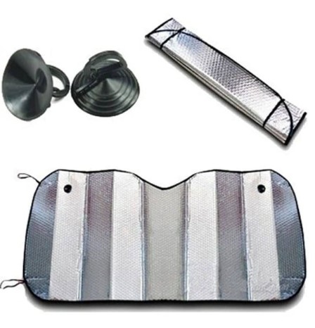 Araba Ön Cam Güneşliği 130*60 cm Parlak - Görsel 3