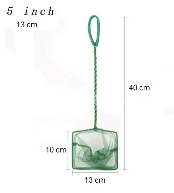 Akvaryum Balık Yakalama Kepçesi 5 inç 13 cm - Görsel 4