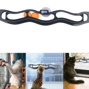 Vantuzlu Kedi Oyun Tüneli 54cm Tek Katlı