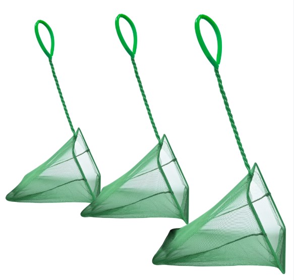 Akvaryum Balık Yakalama Kepçesi 4 inç 10 cm - Görsel 2