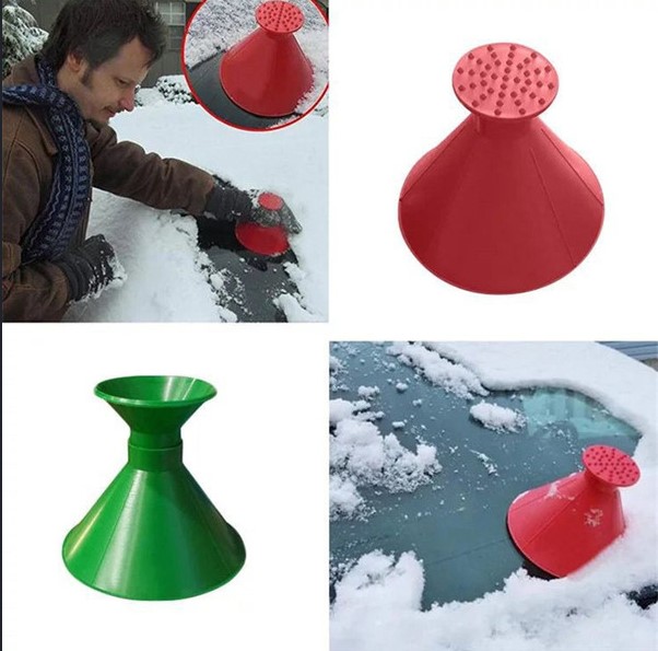 Araba Kar Buz Kazıyıcı Koni - Görsel 3