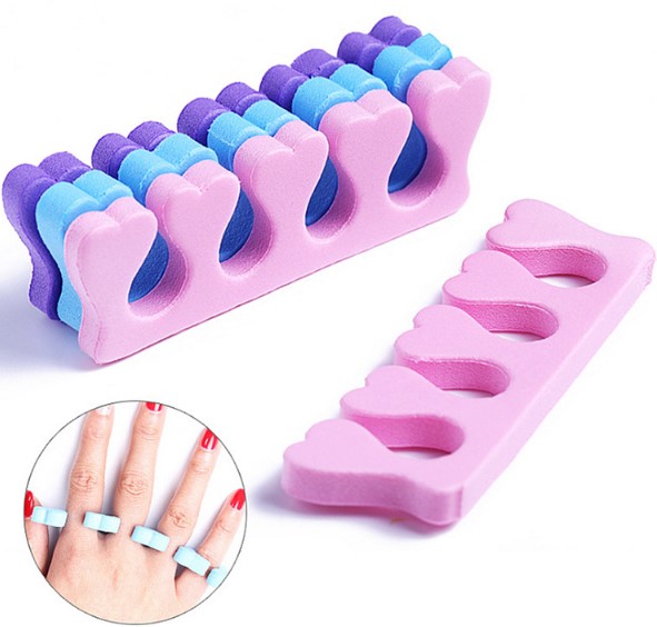 Parmak Ayırıcı Sünger Manikür Pedikür Aparatı 5 ADET - Görsel 5