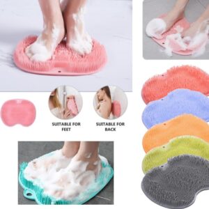 Vantuzlu Banyo Sırt Fırçası ve Masaj Matı