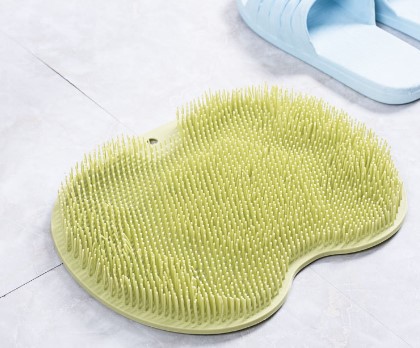 Vantuzlu Banyo Sırt Fırçası ve Masaj Matı - Görsel 3