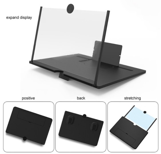 Katlanabilir Telefon Büyüteci F3 - Görsel 3