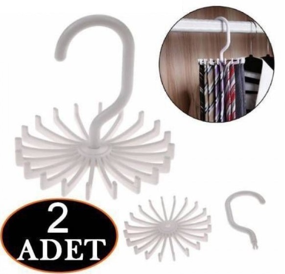 Kemer Askısı 20 Kancalı 2 ADET - Görsel 4
