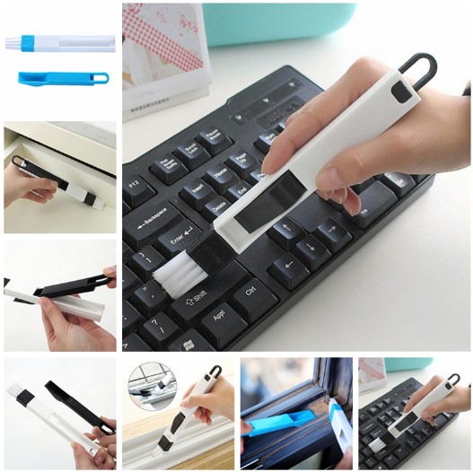 Klavye ve Pencere Oluğu Temizleme Fırçası Mini Kürekli - Görsel 5