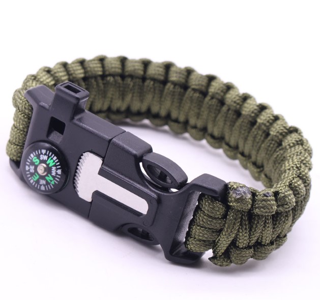 Survival Kamp Bileklik Düdük Çok Amaçlı - Görsel 5