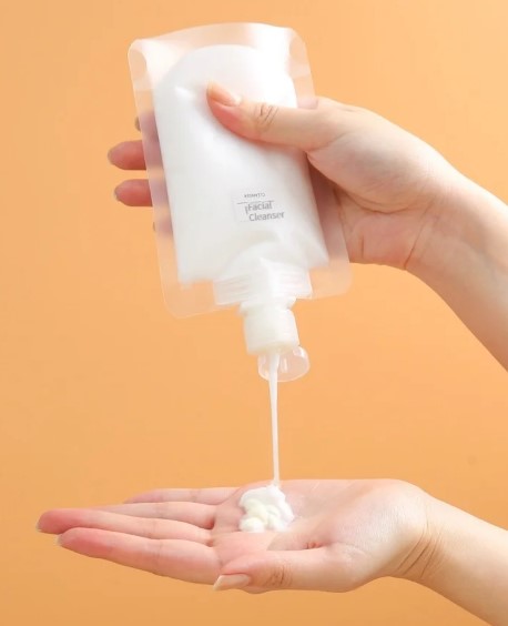 3 Adet 100ml Krem Şampuan Kabı Tekrar Kullanılabilir Set - Görsel 2