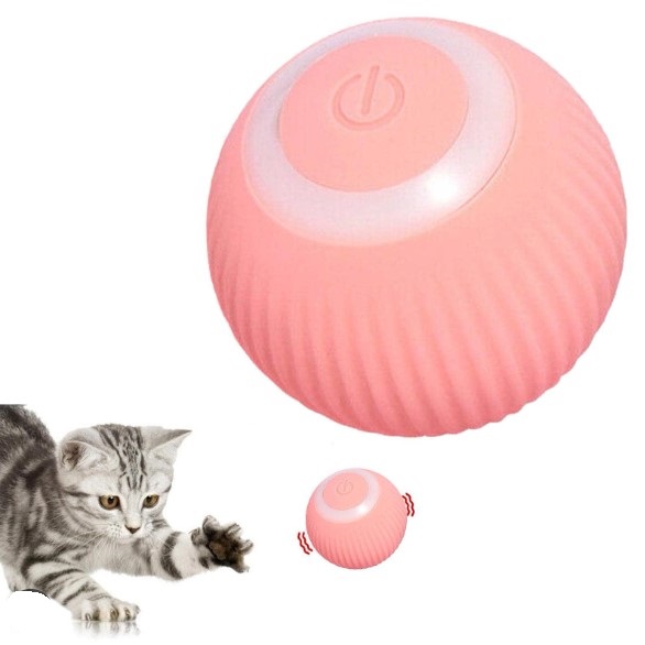 Otomatik Yuvarlanan Kedi Oyun Topu - Görsel 3