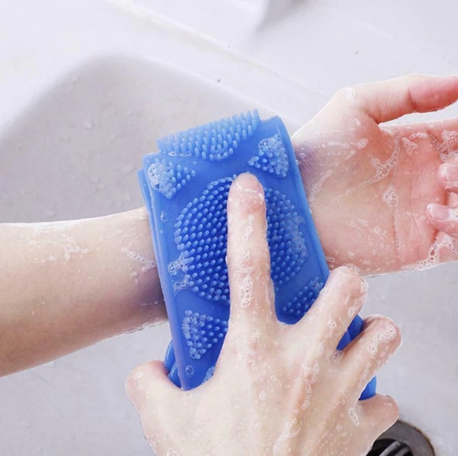 Banyo Sırt Kesesi Çift Taraflı 70 cm - Görsel 2