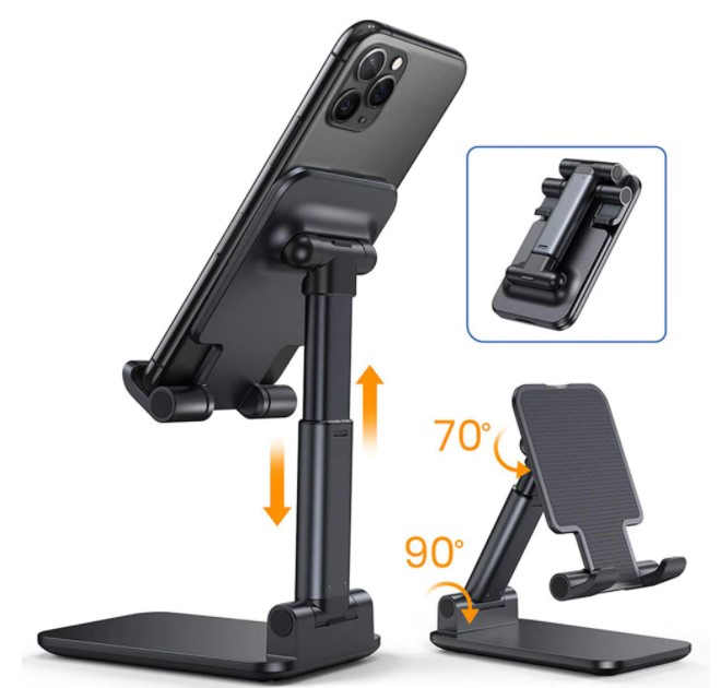 Katlanabilir Masaüstü Telefon Tutucu Stand CM-449 - Görsel 5