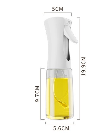 200 Ml Dekoratif Tabancalı Spreyli Cam Şişe - Görsel 4