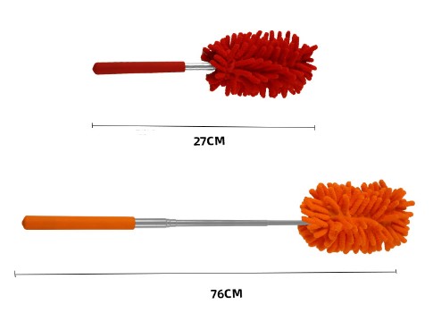 Teleskopik Pratik Mikrofiber Toz Alma Fırçası - Görsel 4