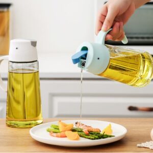 630 ml Otomatik Kapaklı Yağdanlık Cam Şişe